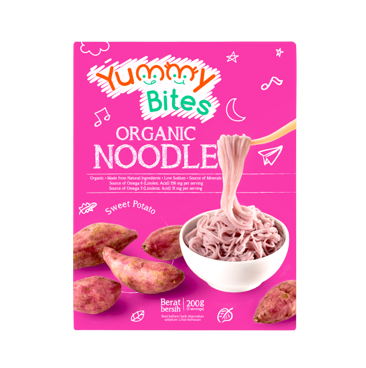 Bundle of 2 - Yummy Bites Organic Noodles